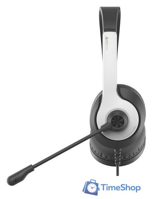 Наушники A4Tech Fstyler FH100U (белый/черный) - Изображение №4 — Интернет-магазин Time-Shop