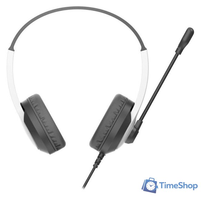 Наушники A4Tech Fstyler FH100U (белый/черный) - Изображение №2 — Интернет-магазин Time-Shop