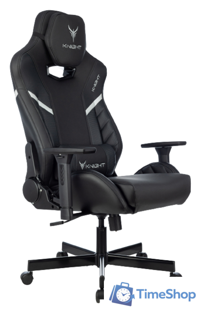 Игровое (геймерское) кресло Knight Thunder 5X (черный) - Изображение №1 — Интернет-магазин Time-Shop