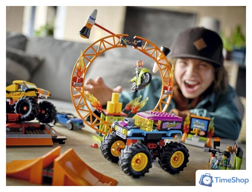 Конструктор LEGO City Stuntz 60295 Арена для шоу каскадеров - Изображение №30 — Интернет-магазин Time-Shop