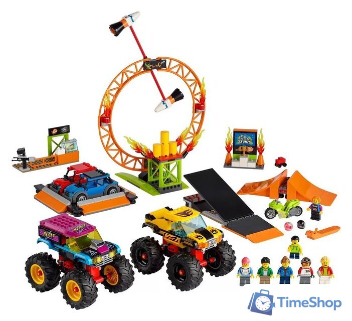 Конструктор LEGO City Stuntz 60295 Арена для шоу каскадеров - Изображение №3 — Интернет-магазин Time-Shop