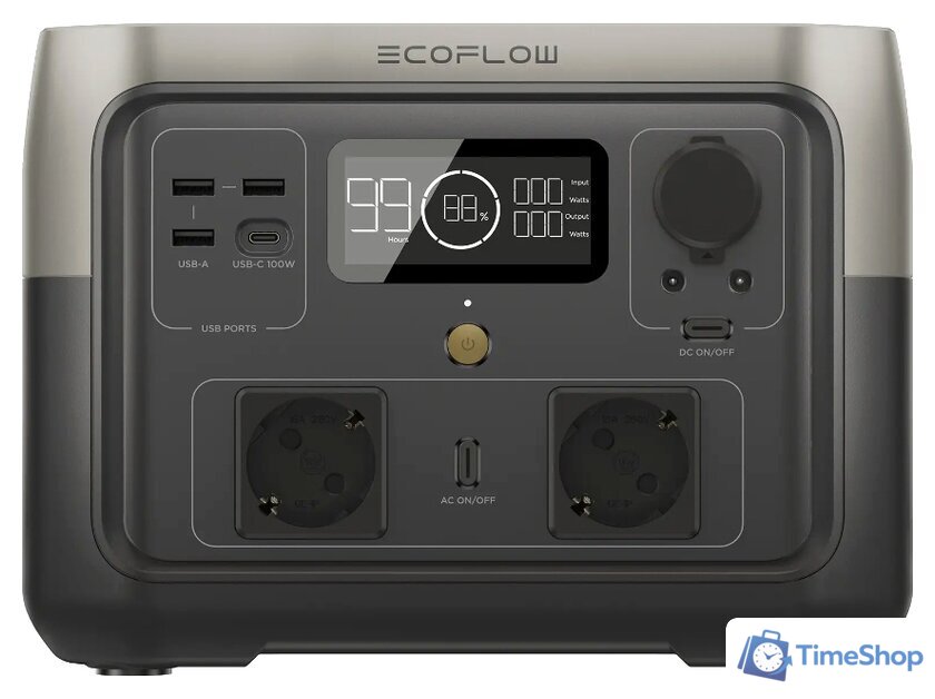 Портативная зарядная станция EcoFlow River 2 Max - Изображение №1 — Интернет-магазин Time-Shop