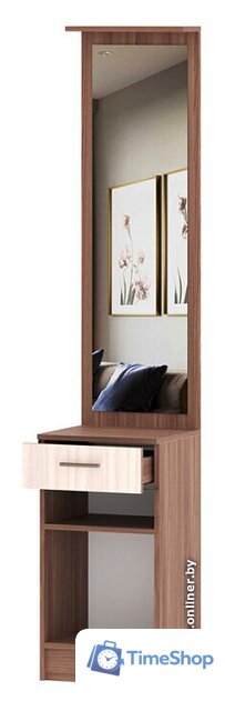 Стенка Памир ПЛ-1 (ясень шимо темный/ясень шимо светлый) - Изображение №2 — Интернет-магазин Time-Shop