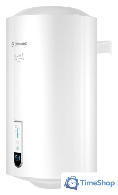 Накопительный электрический водонагреватель Thermex Auga 50 V Slim Wi-Fi - Изображение №2 — Интернет-магазин Time-Shop