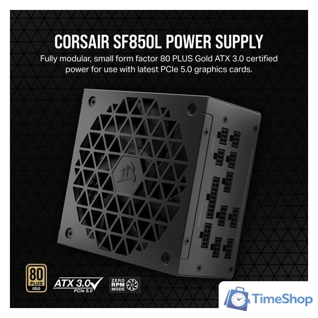 Блок питания Corsair SF-L SF850L CP-9020245-EU - Изображение №6 — Интернет-магазин Time-Shop