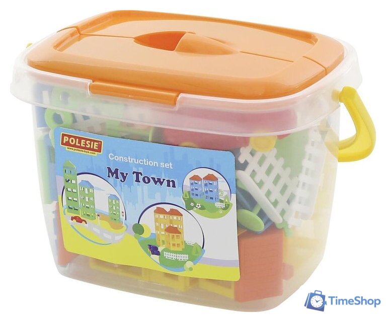 Конструктор Полесье 56412 Построй свой город - Изображение №1 — Интернет-магазин Time-Shop
