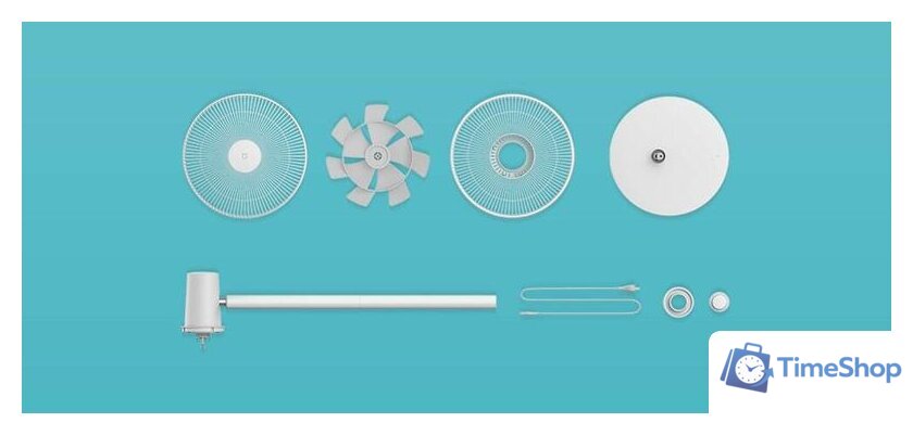 Вентилятор Xiaomi Mi Smart Standing Fan 2 BPLDS02DM (международная версия) - Изображение №3 — Интернет-магазин Time-Shop