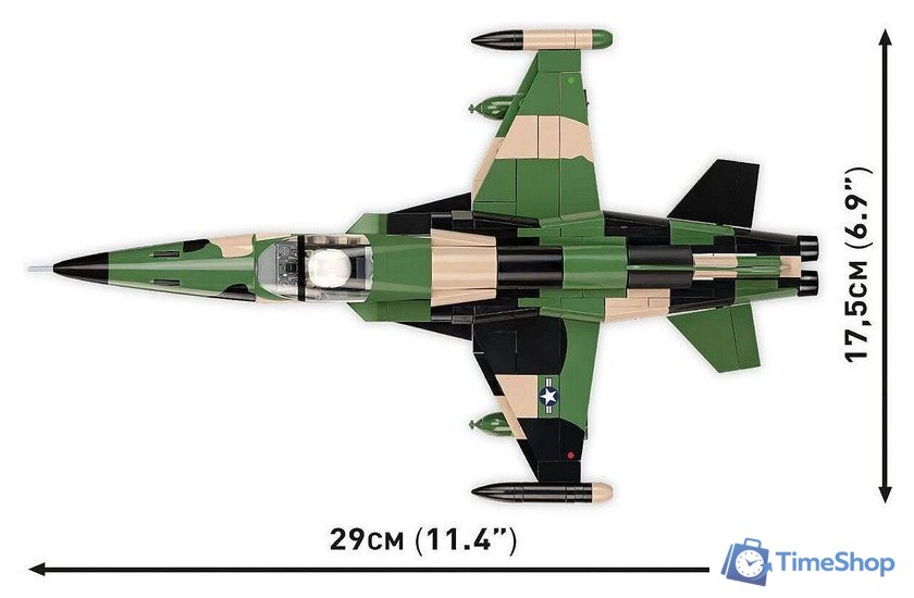 Конструктор Cobi Historical Collection Vietnam War Northrop F-5A Freedom Fighter - Изображение №10 — Интернет-магазин Time-Shop