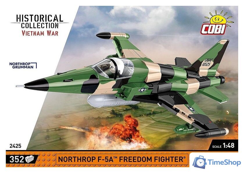Конструктор Cobi Historical Collection Vietnam War Northrop F-5A Freedom Fighter - Изображение №1 — Интернет-магазин Time-Shop