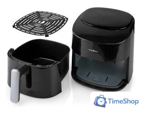 Аэрогриль (аэрофритюрница) Nedis KAAF160BK - Изображение №5 — Интернет-магазин Time-Shop