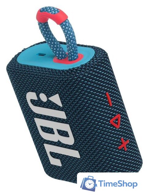 Беспроводная колонка JBL Go 3 (темно-синий) - Изображение №4 — Интернет-магазин Time-Shop