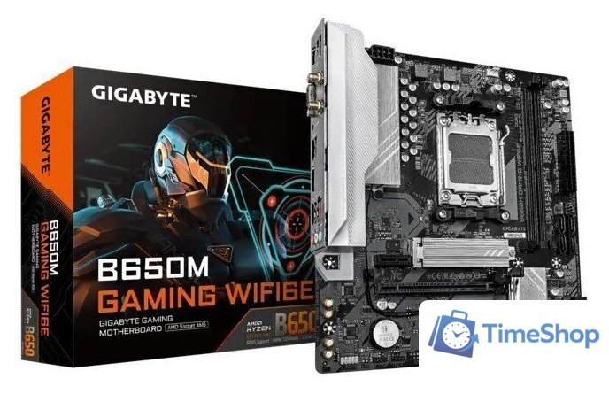 Материнская плата Gigabyte B650M Gaming WiFi6E (rev. 1.4) - Изображение №4 — Интернет-магазин Time-Shop