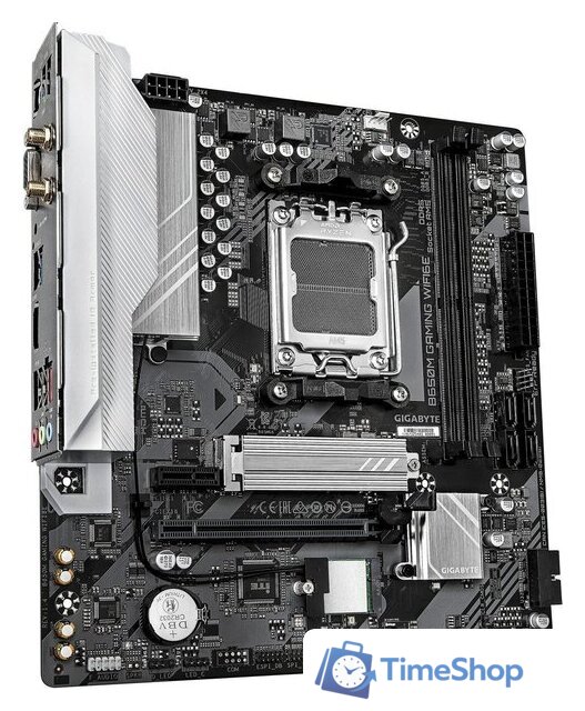 Материнская плата Gigabyte B650M Gaming WiFi6E (rev. 1.4) - Изображение №2 — Интернет-магазин Time-Shop