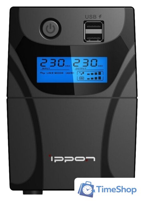 Источник бесперебойного питания IPPON Back Power Pro II 600 - Изображение №3 — Интернет-магазин Time-Shop
