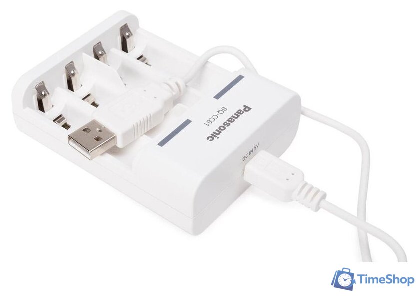 Зарядное устройство Panasonic BQ-CC61USB - Изображение №4 — Интернет-магазин Time-Shop