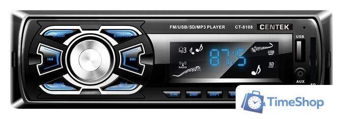 USB-магнитола CENTEK CT-8108 - Изображение №1 — Интернет-магазин Time-Shop