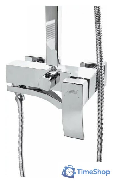 Душевая система  Hansberge H5077 (хром) - Изображение №5 — Интернет-магазин Time-Shop