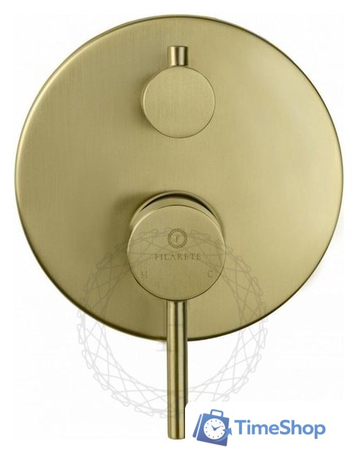 Душевая система  Filarete Roun FL1024 (матовое золото) - Изображение №5 — Интернет-магазин Time-Shop