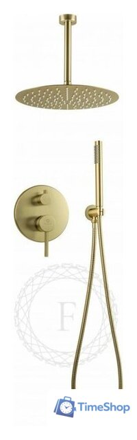 Душевая система  Filarete Roun FL1024 (матовое золото) - Изображение №1 — Интернет-магазин Time-Shop