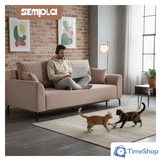 Диван Sempla Берген 2 (альба мокко) - Изображение №5 — Интернет-магазин Time-Shop