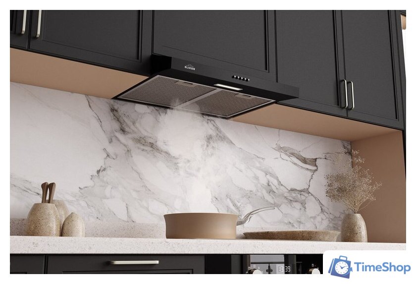 Кухонная вытяжка Elikor Eco One 50 298167 (черный) - Изображение №9 — Интернет-магазин Time-Shop