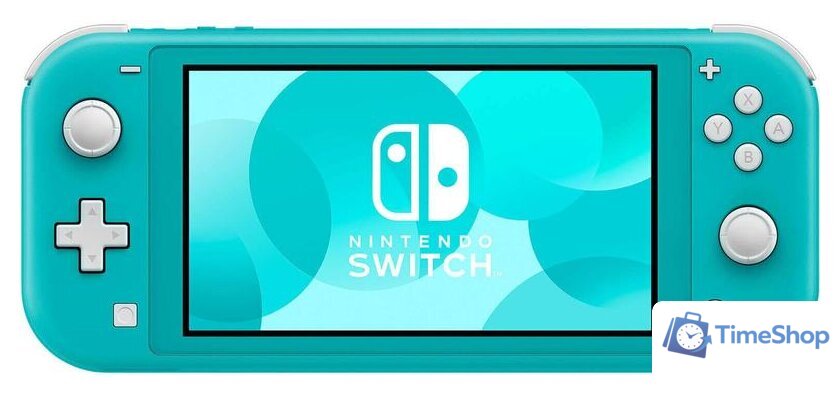 Игровая приставка Nintendo Switch Lite (бирюзовый + Animal Crossing: New Horizons) - Изображение №2 — Интернет-магазин Time-Shop