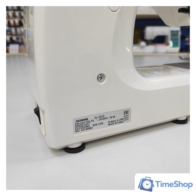 Электромеханическая швейная машина Jasmine JL-112 - Изображение №12 — Интернет-магазин Time-Shop