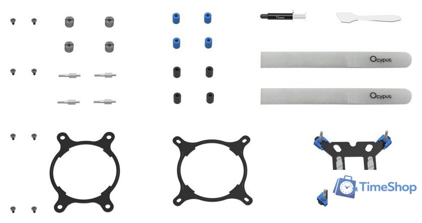 Система жидкостного охлаждения для процессора Ocypus Delta L36 WH ARGB V2 (белый) - Изображение №6 — Интернет-магазин Time-Shop