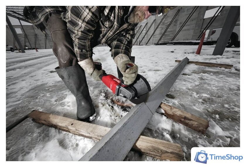 Угловая шлифмашина Milwaukee M18 Fuel FLAG230 XPDB-0С 4933464113 (без АКБ) - Изображение №10 — Интернет-магазин Time-Shop