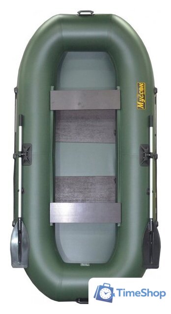 Гребная лодка Муссон B-290 PC (зеленый) - Изображение №1 — Интернет-магазин Time-Shop