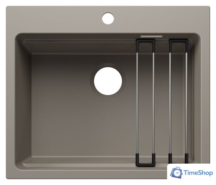 Кухонная мойка Blanco Etagon 6 Colour 527753 (трюфель) - Изображение №1 — Интернет-магазин Time-Shop