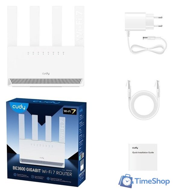 Wi-Fi роутер Cudy WR3600E - Изображение №3 — Интернет-магазин Time-Shop