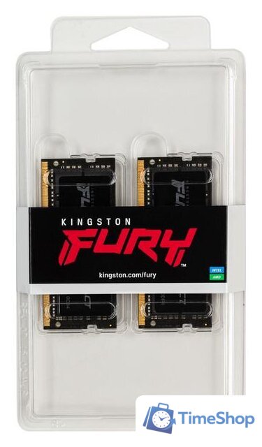 Оперативная память Kingston FURY Impact 2x16ГБ DDR4 SODIMM KF432S20IBK2/32 - Изображение №4 — Интернет-магазин Time-Shop