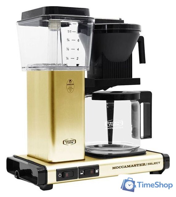 Капельная кофеварка Technivorm Moccamaster KBG741 Select (золотистый) - Изображение №2 — Интернет-магазин Time-Shop