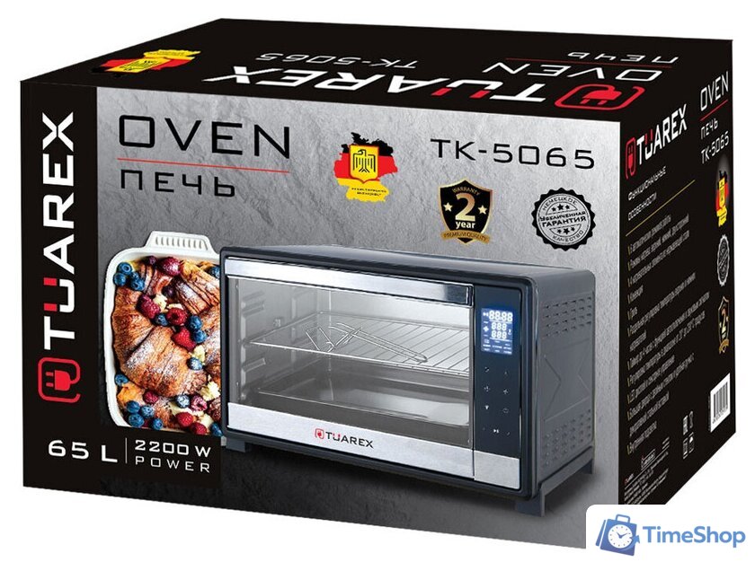 Мини-печь Tuarex TK-5065 - Изображение №12 — Интернет-магазин Time-Shop