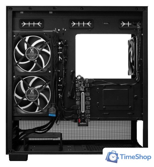 Корпус XASTRA Q500M 3ARGB-FG-C10-UC (черный) - Изображение №4 — Интернет-магазин Time-Shop