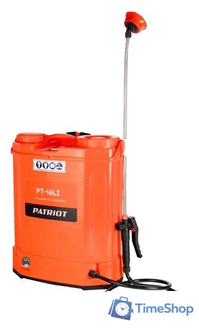 Аккумуляторный опрыскиватель Patriot PT-16LI - Изображение №1 — Интернет-магазин Time-Shop