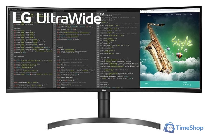 Монитор LG UltraWide 35WN75CP-B - Изображение №1 — Интернет-магазин Time-Shop
