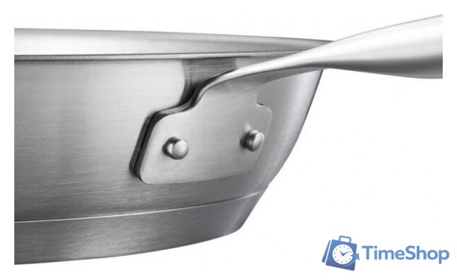 Сковорода Fiskars All Steel Pure 1065627 - Изображение №3 — Интернет-магазин Time-Shop