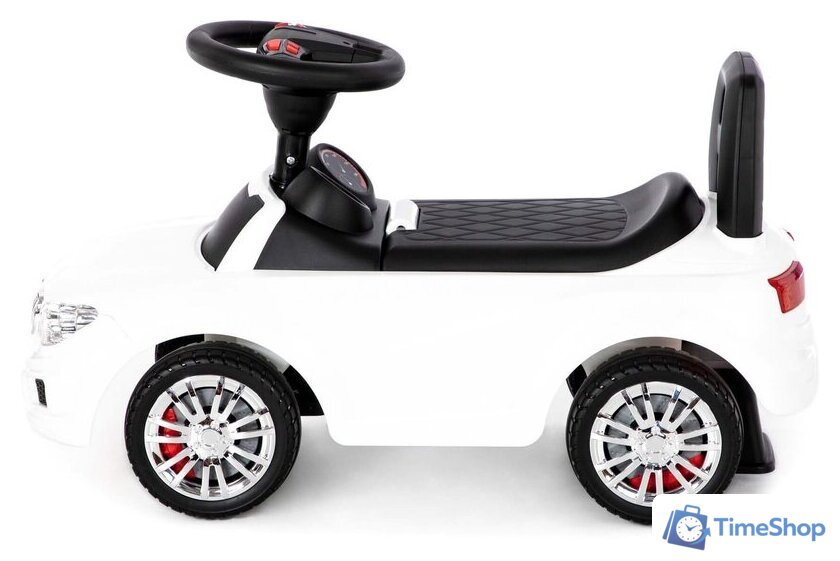 Каталка Полесье SuperCar №5 84538 (белый) - Изображение №6 — Интернет-магазин Time-Shop