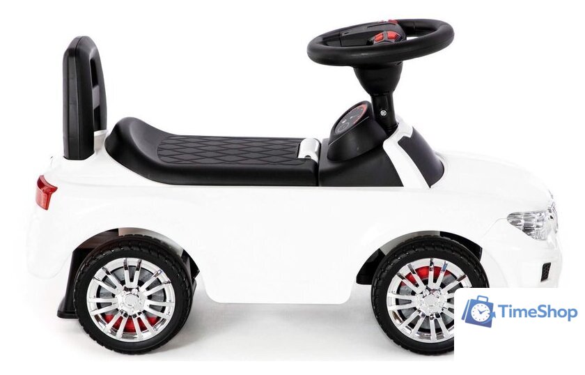 Каталка Полесье SuperCar №5 84538 (белый) - Изображение №3 — Интернет-магазин Time-Shop