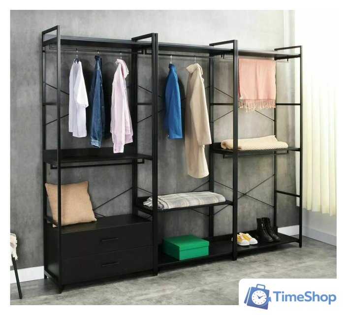 Стеллаж Signal Rin A (черный) - Изображение №4 — Интернет-магазин Time-Shop