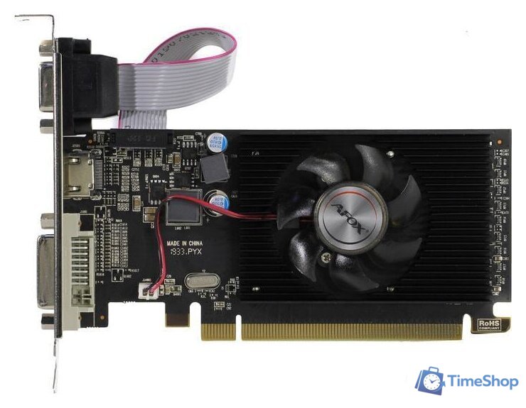 Видеокарта AFOX Radeon R5 230 1GB GDDR3 AFR5230-1024D3L5 - Изображение №1 — Интернет-магазин Time-Shop