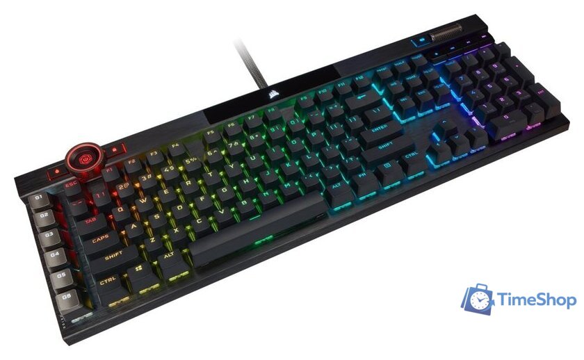 Клавиатура Corsair K100 RGB Optical (нет кириллицы) - Изображение №13 — Интернет-магазин Time-Shop