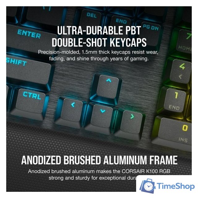 Клавиатура Corsair K100 RGB Optical (нет кириллицы) - Изображение №31 — Интернет-магазин Time-Shop
