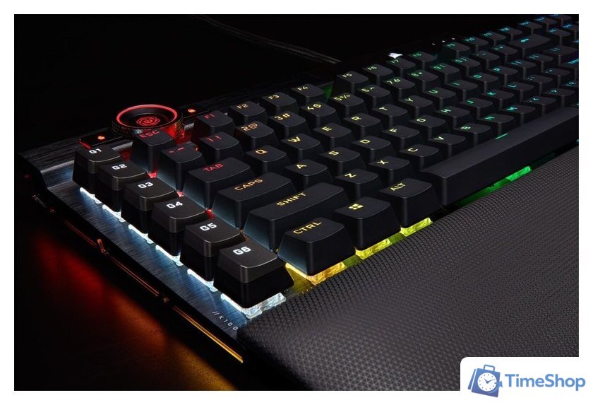 Клавиатура Corsair K100 RGB Optical (нет кириллицы) - Изображение №26 — Интернет-магазин Time-Shop