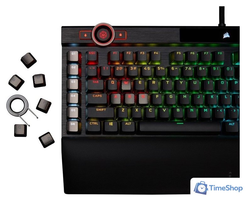 Клавиатура Corsair K100 RGB Optical (нет кириллицы) - Изображение №17 — Интернет-магазин Time-Shop