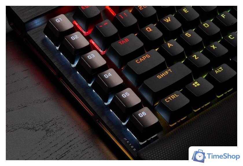 Клавиатура Corsair K100 RGB Optical (нет кириллицы) - Изображение №19 — Интернет-магазин Time-Shop