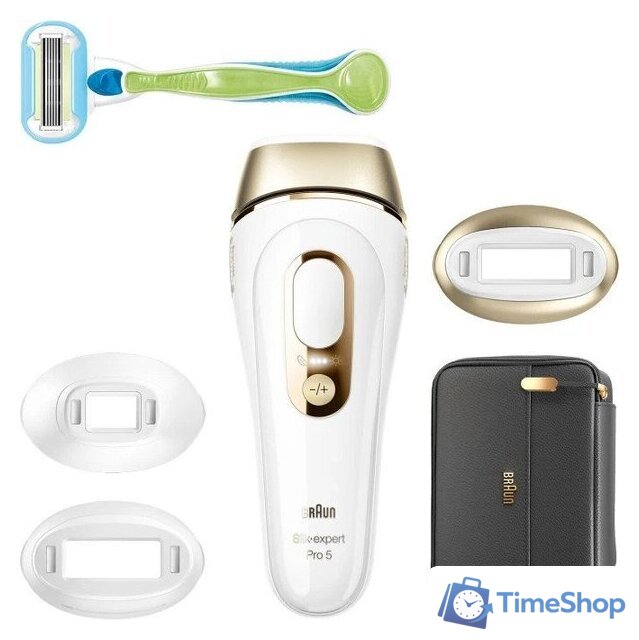 Фотоэпилятор Braun Silk-expert Pro 5 PL5243 - Изображение №4 — Интернет-магазин Time-Shop