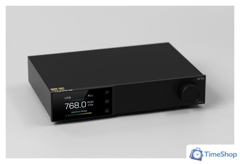 Цифро-аналоговый преобразователь Topping D70 Pro Octo (черный) - Изображение №3 — Интернет-магазин Time-Shop